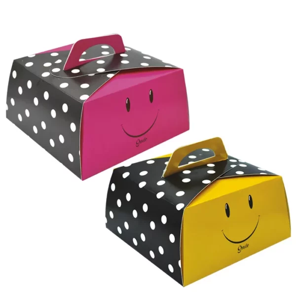 Boite pâtissière conique